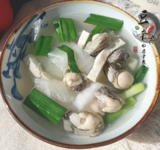 海蛎豆腐汤